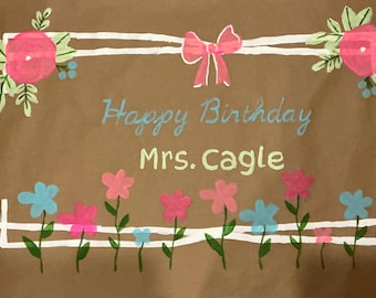 Birthday banners