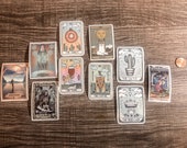 tiny tarot vinyl stickers