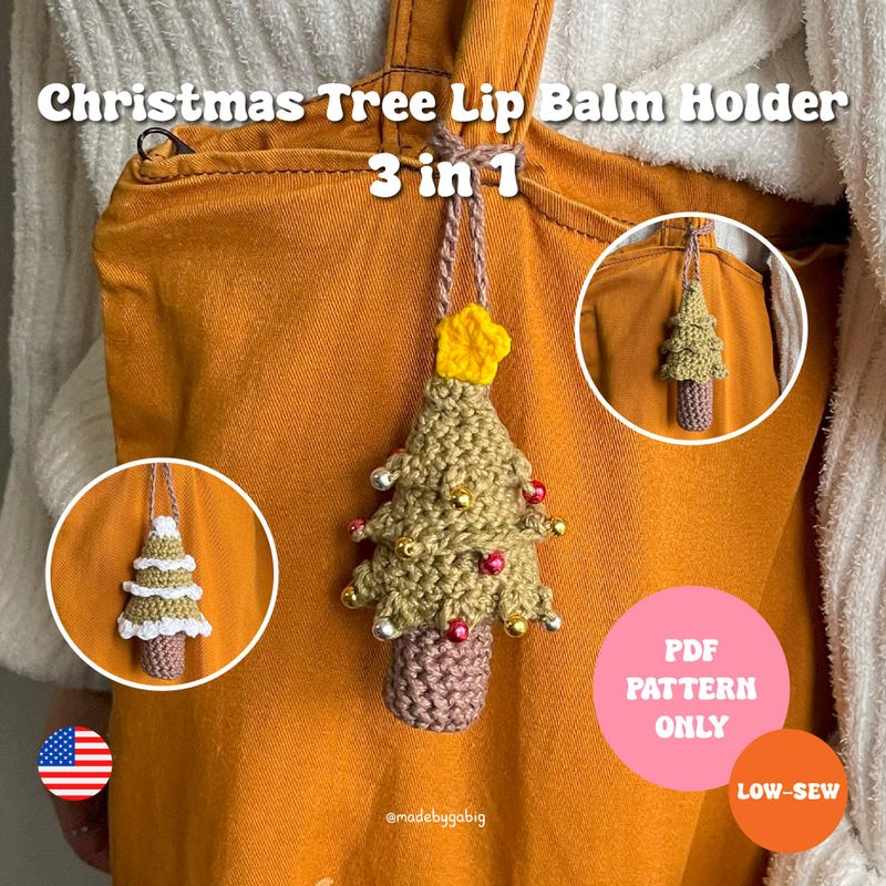Lip Balm Charms Christmas - Etsy