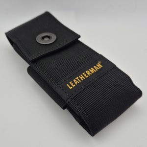 Leatherman - Stor svart nylonfodral med knappar och sidofickor (946763) - Ny & Äkta