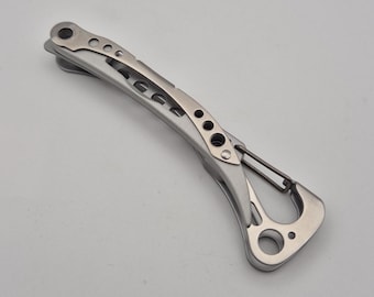 Leatherman Skeletool - Srebrna rama A (strona z karabińczykiem) - Nowa oryginalna część zamienna