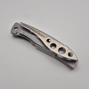 Leatherman Skeletool - Silver Frame B (Bit Driver Side) - Genuine New Replacement Mod Parts