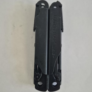 Leatherman Wave Plus - Genuine & Brand New Replacement Mod Parts - Black Frame (Sides A and B)
