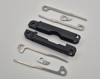 Leatherman Micra - zwarte frames en vergrendelingsmechanismen (volledige set) - nieuwe originele vervangende mod-onderdelen