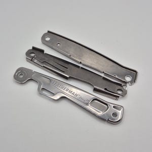 Leatherman REV - Genuine Brand New Replacement Mod Parts - Frames (Side A - Logo/Clip Side)