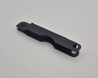 Leatherman Micra - zwart frame A (logozijde) - nieuw, origineel vervangend modificatieonderdeel