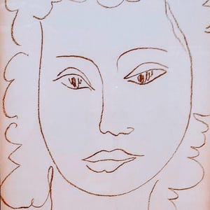 Henri Matisse Limited Edition Lithograph from the Original Portfolio &quot;Poesies Antillaises&quot;