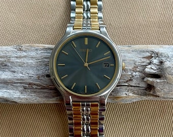 80's Vintage Watch Seiko Landy Black - Etsy