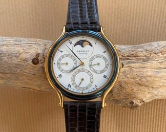Vintage Lassale CAR002 Quartz Chronograph Watch