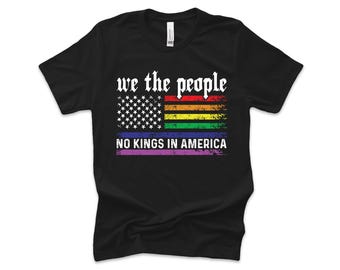 No Kings In America T-Shirt: Political Protest Shirt