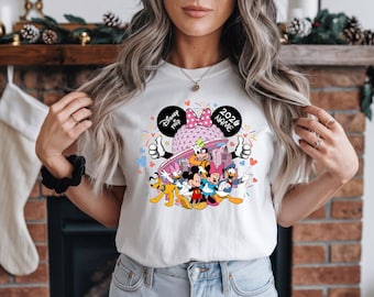Aangepast Disney Family Vacation 2026-shirt, bijpassende reis-T-shirts