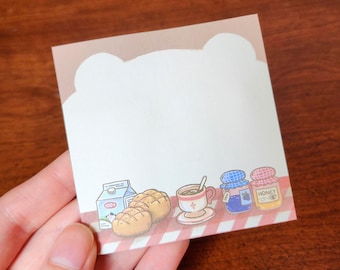 Oopsie Paco's Bakery Sticky Notes (C-klasse) - 50 vel - beer - brood