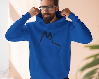 Mutt Logo Three-Panel Fleece Hoodie