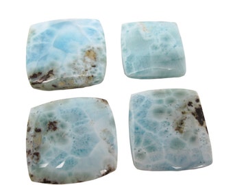 Larimar Cabochon, Larimar Pendant, Larimar Stone,Blue Dominican Larimar, SKU 4780