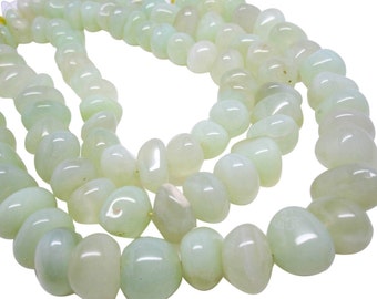 Yellow Chalcedony Beads | Smooth Nuggets | Chalcedony Beads | SKU 4289A