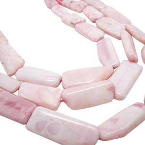 Pink Opal Beads | Pink Peruvian Opal | Pink Opal Nuggets | Smooth Nuggets | SKU 4165A