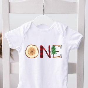 Lumberjack First Birthday Shirt, First Birthday Outfit, First Birthday Shirt Lumberjack, Lumberjack Party Shirt, Lumberjack Birthday Shirt