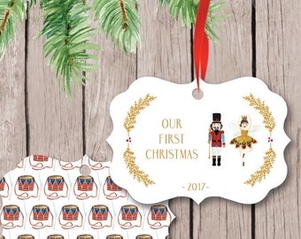 First Married Christmas Ornament, First Christmas Ornament Married, Our First Christmas Ornament, Newlywed Ornament, Ornament