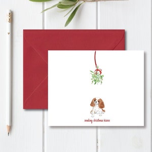 Dog Christmas Cards, Holiday Card Set, Dogs, Dog Stationery, Dog Cards, Christmas Cards Dogs, Pets, Cavalier King Charles Spaniel