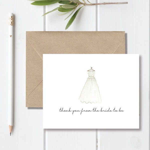 Bridal Shower Thank You Cards, Thank You Notes, Thank You Cards Bridal Shower, Wedding Thank You Cards, Bride To Be, Soon To Be Mrs