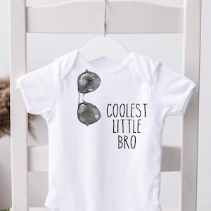 Little Brother Shirt, New Baby Brother, Baby Shower Gift, Baby Brother Gift, New Brother, Coolest Brother Shirt, Newborn Brother
