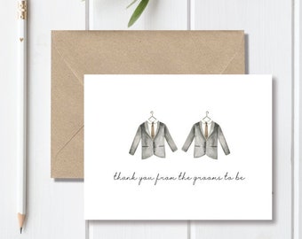 Gay Bridal Shower, Gay Wedding, Wedding Shower Thank You Cards, Thank You Notes, Thank You Cards Bridal Shower, Grooms To Be