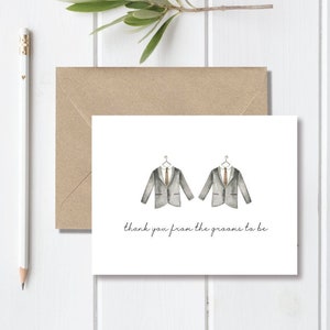 Douche nuptiale gay, mariage gay, douche de mariage Cartes de remerciement, notes de remerciement, cartes de remerciement douche nuptiale, toilettes à être