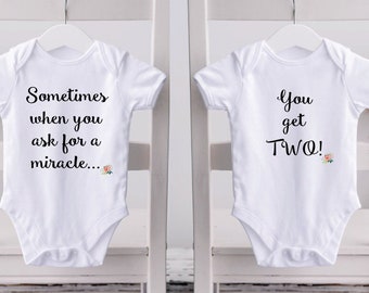 Gift for Twins, Twin Gift, Twins, Twins Shirts, Twin Girls, Identical Twins Shirts, Twin Babies, Baby Shower Gift, Newborn Twins Gift