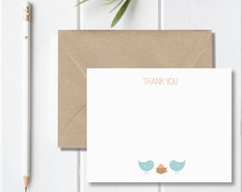 Baby Shower Thank You Cards . Baby Thank You Cards . Thank You Notes Baby - Thank You Notes - Our Little Chick