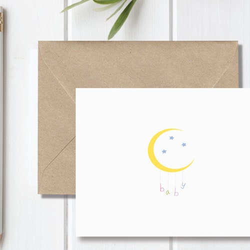 Baby Thank You Cards . Baby Shower Thank You Cards . Baby Etsy