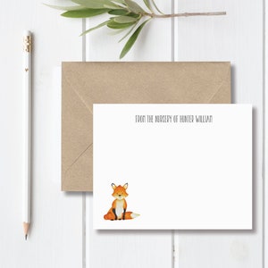 Douche Merci cartes, Notes de remerciement de douche de bébé, Merci cartes bébé, bébé garçon, de la chambre de bébé, Articles de papeterie bébé personnalisé