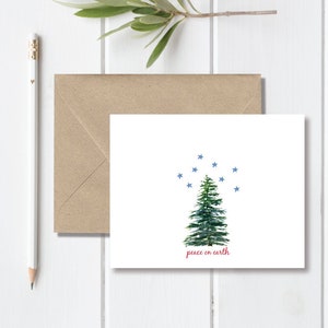 Christmas Cards . Holiday Cards . Cards Christmas . Cards Holidays . Family Holiday Cards - Peace on Earth