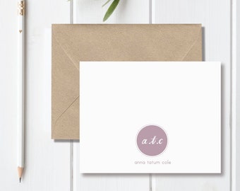 Personalized Note Cards, Personalized Stationery, Personalized Stationary, Monogram Stationery, Monogram Note Cards, Thank You Cards
