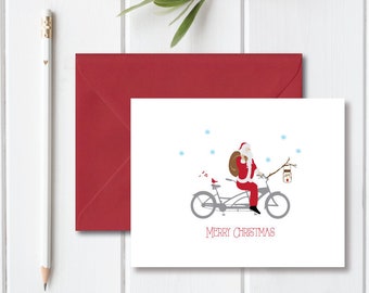 Christmas Card . Holiday Card Set . Cards Holidays . Cards Christmas . Recycled Christmas Cards - Light The Way
