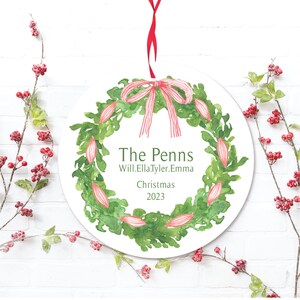 Personalized Family Ornament, Christmas Ornament, Family Christmas Ornament, Ornament for Family, Personalized Ornament for Family