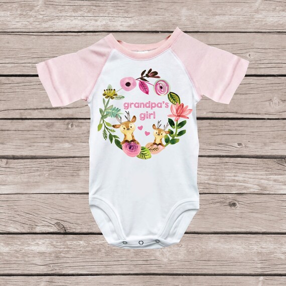 grandpa's girl baby clothes