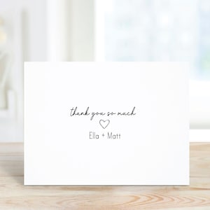 Wedding Thank You Cards, Thank You Notes For Wedding, Thank You For Wedding, Wedding Thank Yous, Bridal Shower, Engagement Thank Yous