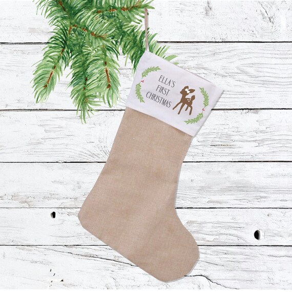 first christmas stocking