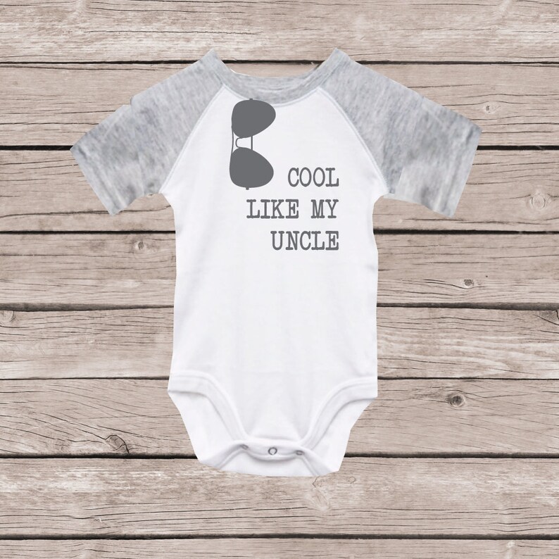 Uncle Shirt Baby Boy Gift from Uncle Gift for Nephew Baby Etsy