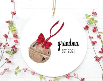 Ornament for Grandma, Christmas Ornament, Christmas Ornament for Grandma, Grandma Ornament, Grandmother Ornament,  Personalized Ornament