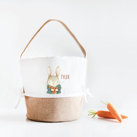 Easter Basket, Egg Hunt, Personalized Easter Basket, Easter Bag