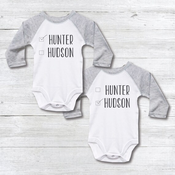 twin shirts for babies