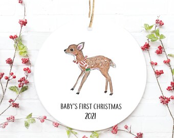Baby's First Christmas Ornament, Christmas Ornament Baby's First, Ornament Baby's First, Baby's First Christmas Ornament, Personalized