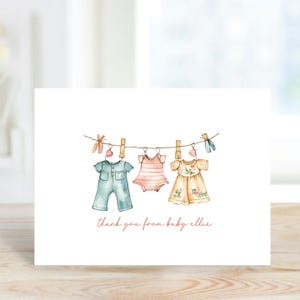 Cartes de remerciement pour baby shower, non-sexe, Recyclé, Merci pour bébé, Bébé bohème, Mots de remerciement bébé, Cartes de remerciement bébé, Fille, Garçon