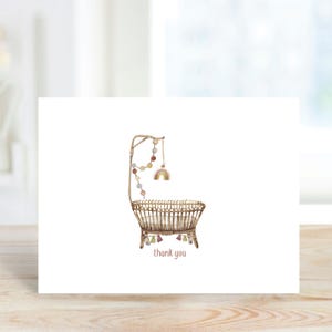 Cartes de remerciement baby shower, thème Boho pour bébé, Merci de bébé, cartes de remerciement Boho pour bébé, neutre entre les sexes, bébé fille, bébé garçon