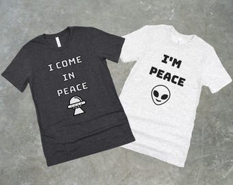 Matching Couples Tshirt, His and Hers Tee, Relationship Goals Shirt, Boyfriend Girlfriend Top, Love Outfit Set