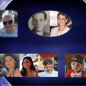 Your personalized family portrait with your family photos. A unique keepsake!