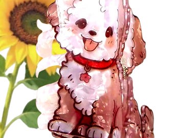 Dog Hair Clip: Puppy Claw Clip