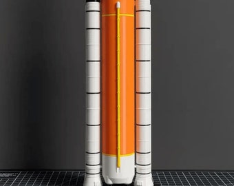 Model rakiety NASA SLS Block 1 w skali 1:99 – replika drukowana w 3D