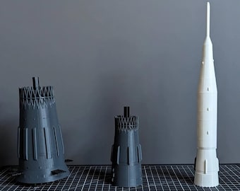 N1-L3 Model Rocket Soviet N1 Moon Rocket (Model) By Rlkitterman On